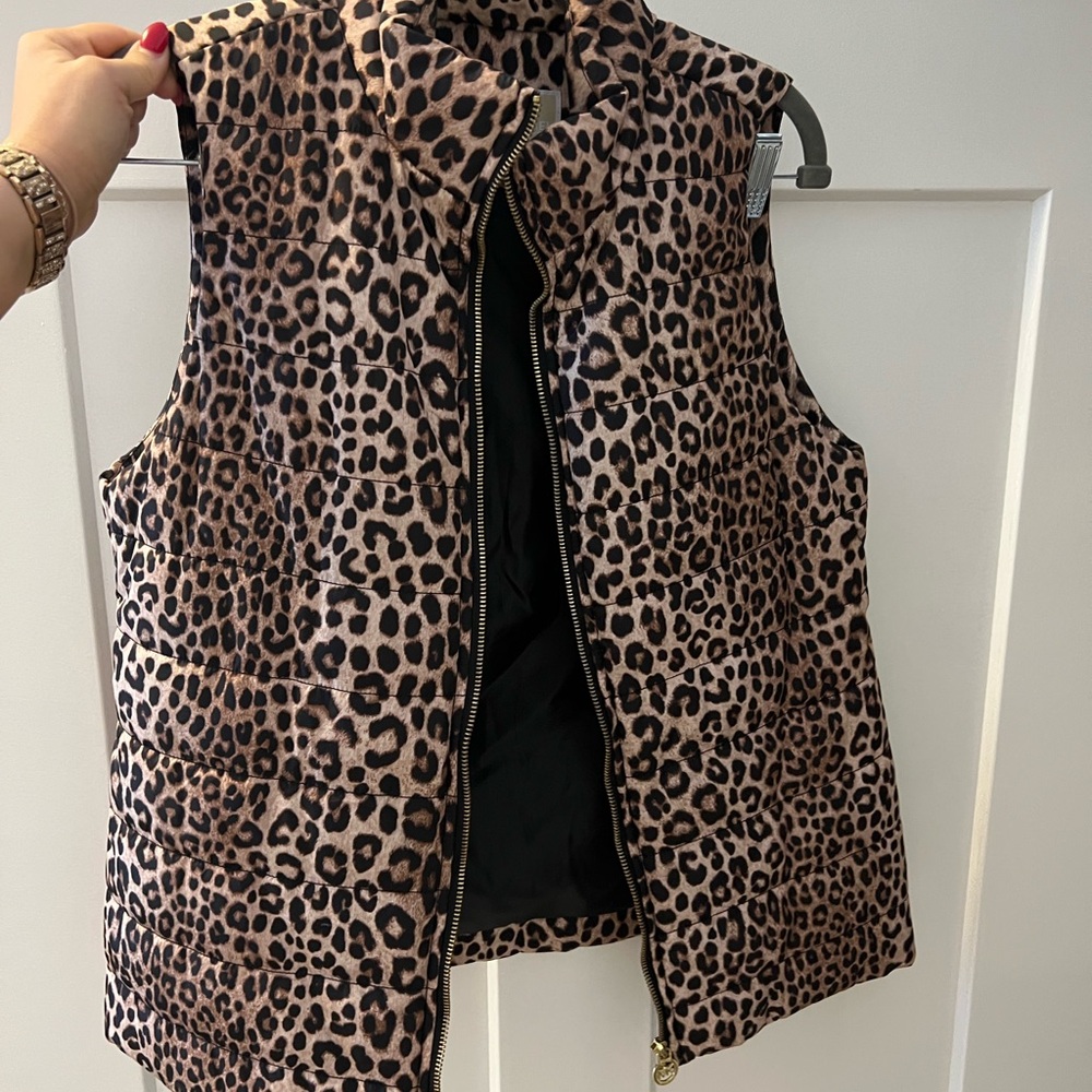 Michael Kors Animal Print vest